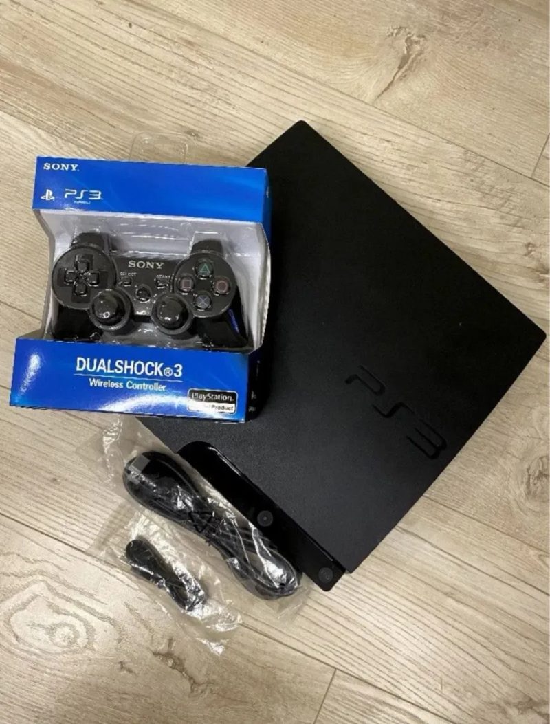 Sony PlayStation 3 Slim 250 GB з геймпадом та іграми — фото 3