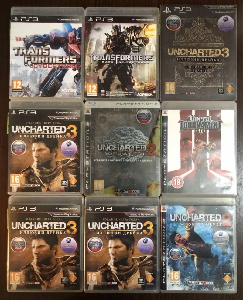 Sony PlayStation 3: UFC3 Uncharted Transformers Трон Эволюция Wolfenstein Watchman, Wolf Among Us, Walking Dead, Валл-и Valkyria Вольт Viking Marvel — фото 2