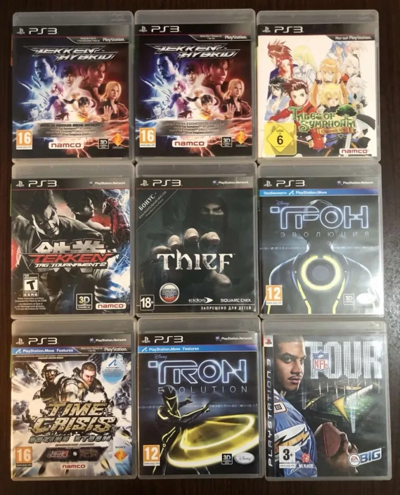 Sony PlayStation 3: UFC3 Uncharted Transformers Трон Эволюция Wolfenstein Watchman, Wolf Among Us, Walking Dead, Валл-и Valkyria Вольт Viking Marvel — фото 3