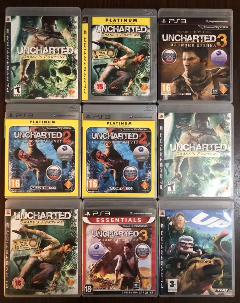 Sony PlayStation 3: UFC3 Uncharted Transformers Трон Эволюция Wolfenstein Watchman, Wolf Among Us, Walking Dead, Валл-и Valkyria Вольт Viking Marvel — фото 5