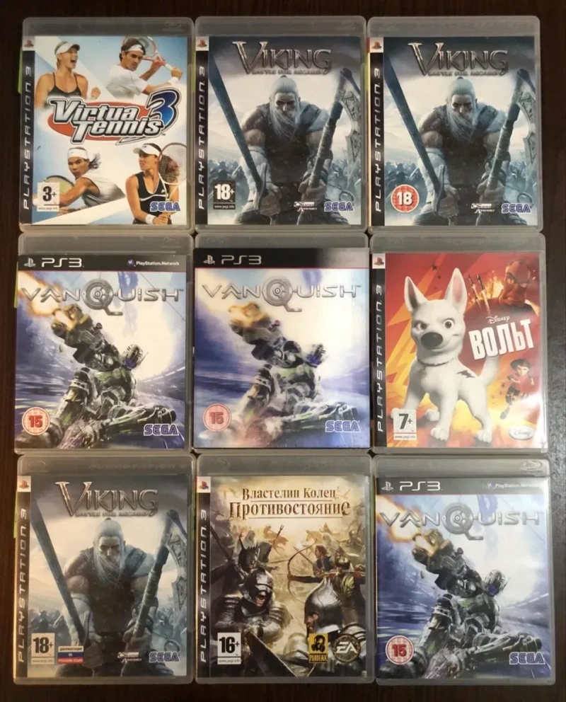 Sony PlayStation 3: UFC3 Uncharted Transformers Трон Эволюция Wolfenstein Watchman, Wolf Among Us, Walking Dead, Валл-и Valkyria Вольт Viking Marvel — фото 6