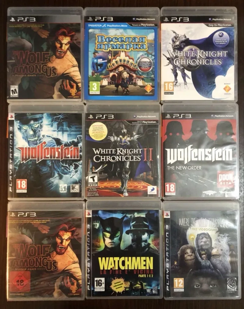 Sony PlayStation 3: UFC3 Uncharted Transformers Трон Эволюция Wolfenstein Watchman, Wolf Among Us, Walking Dead, Валл-и Valkyria Вольт Viking Marvel — фото 8
