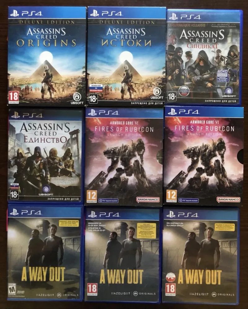 Sony PlayStation 4: Bioshock, Blasphemous Borderlands Безумцы A Way Out, Biohazard RE, Blooborne Batman  Assassins Creed Изгой, Истоки, Одиссея — фото 4