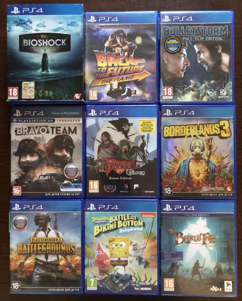 Sony PlayStation 4: Bioshock, Blasphemous Borderlands Безумцы A Way Out, Biohazard RE, Blooborne Batman  Assassins Creed Изгой, Истоки, Одиссея — фото 8