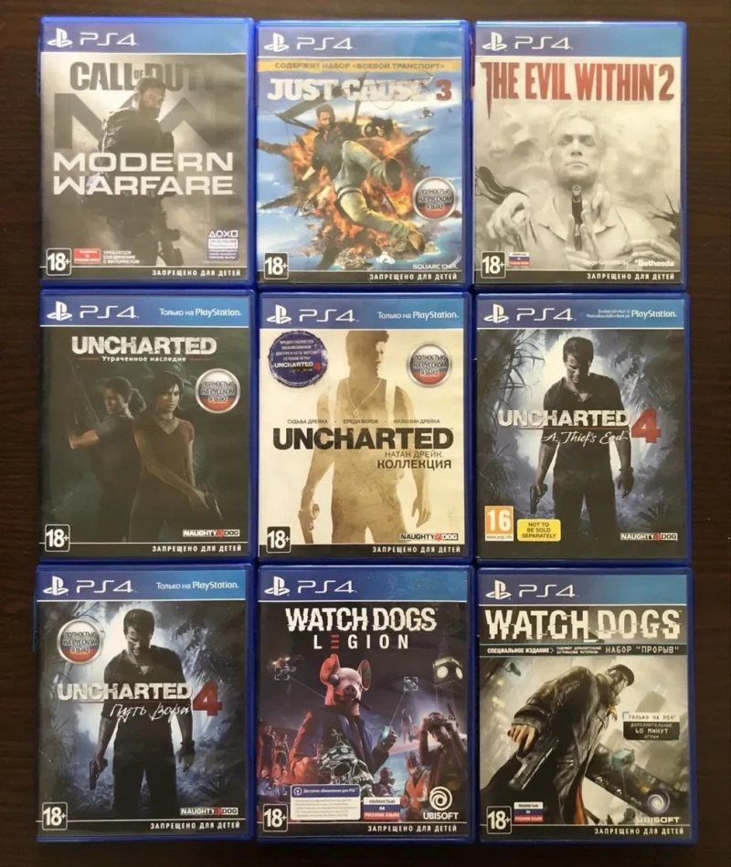Sony PlayStation 4: Call of Duty Ghosts, Infinite Warfare, Moderne Warfare The Evil Within Uncharted Mafia Жизнь После Орден 1886, Alan Wake Yakuza — фото 2