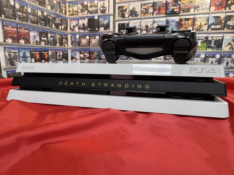Sony PlayStation 4 Pro CUH-7216 Death Stranding Limited Edition 1TB ПС4 Про приставка igame — фото 4