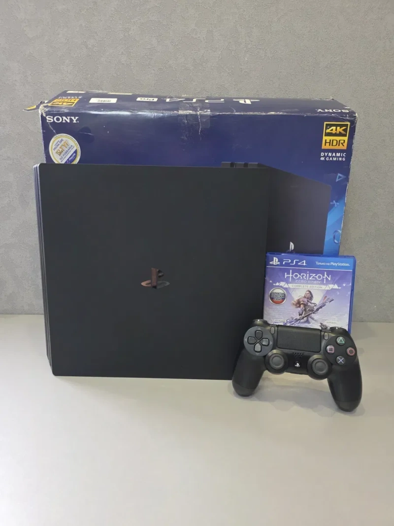 Sony Playstation 4 Pro Ps4 Ps CUH7108B 2 Ревізія Магазин 12 Місяців Гарантія HDD 1TB 1024GB + Horizon Zero Dawn Complete Edition — фото 3