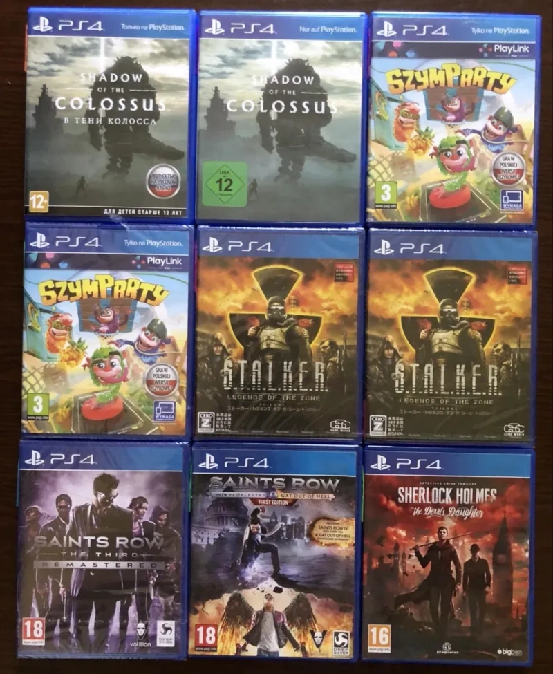 Sony PlayStation 4: Stalker Shadow of the Colossus, UFC 4, Unravel Yarny Bandle, Spider Man, Это Ты!, Titanfall 2, Thief Sinking City, Sims 4 Turtles — фото 2