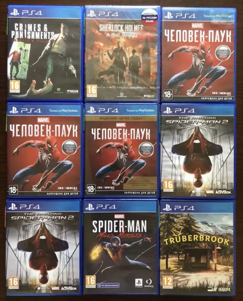 Sony PlayStation 4: Stalker Shadow of the Colossus, UFC 4, Unravel Yarny Bandle, Spider Man, Это Ты!, Titanfall 2, Thief Sinking City, Sims 4 Turtles — фото 4