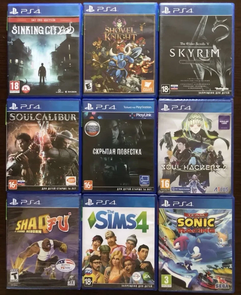 Sony PlayStation 4: Stalker Shadow of the Colossus, UFC 4, Unravel Yarny Bandle, Spider Man, Это Ты!, Titanfall 2, Thief Sinking City, Sims 4 Turtles — фото 7