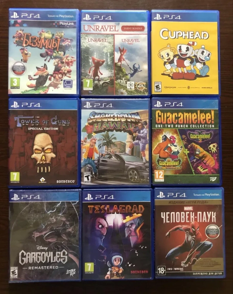 Sony PlayStation 4: UFC4, It Takes Two, A Way Out, Marvel Journey Turtles Contra Stalker Holow Knight, Fatal Frame Castlevania Yakuza Безумцы Unravel — фото 2