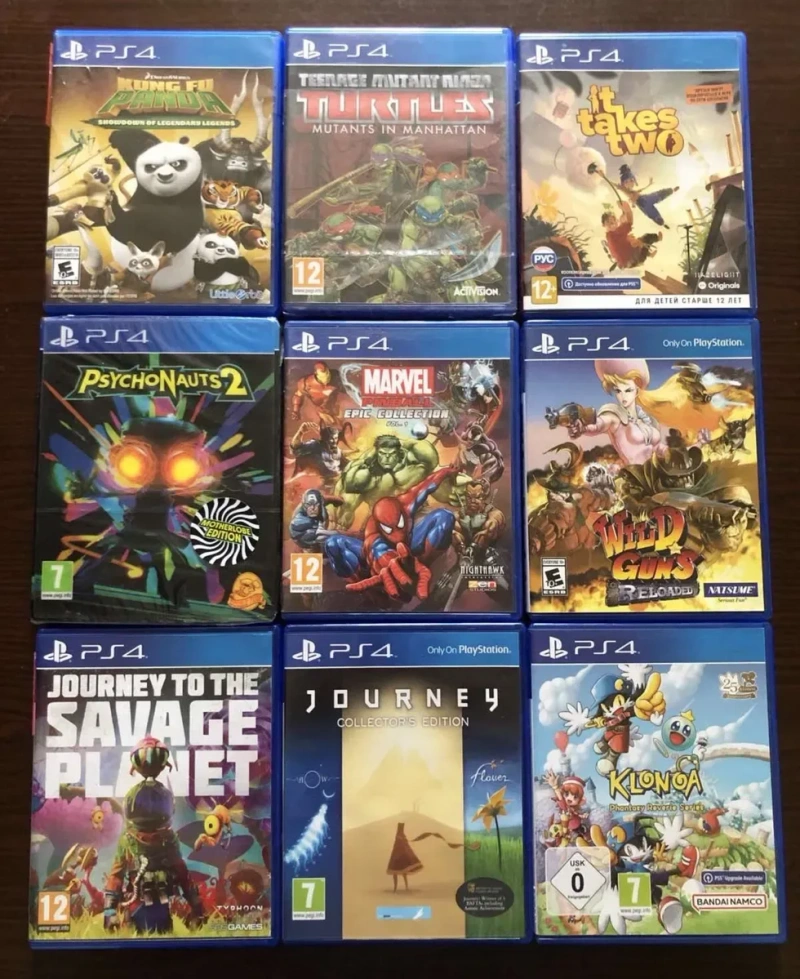 Sony PlayStation 4: UFC4, It Takes Two, A Way Out, Marvel Journey Turtles Contra Stalker Holow Knight, Fatal Frame Castlevania Yakuza Безумцы Unravel — фото 3