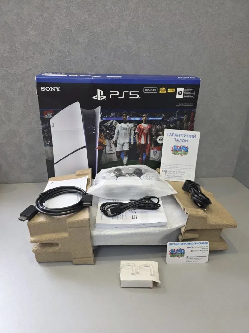 Sony Playstation 5 Ps5 Ps Slim 2 Ревізія Model CFI2116 CFI-2116 CFI 2116 Digital Edition SSD 825GB 12 Місяців Гарантія Магазин — фото 2