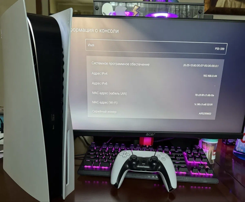 Sony/Playstation 5/ps5/пс5 консоль с дисководом,в комплекте Dualsense геймпад,полностью обслужена! — фото 7