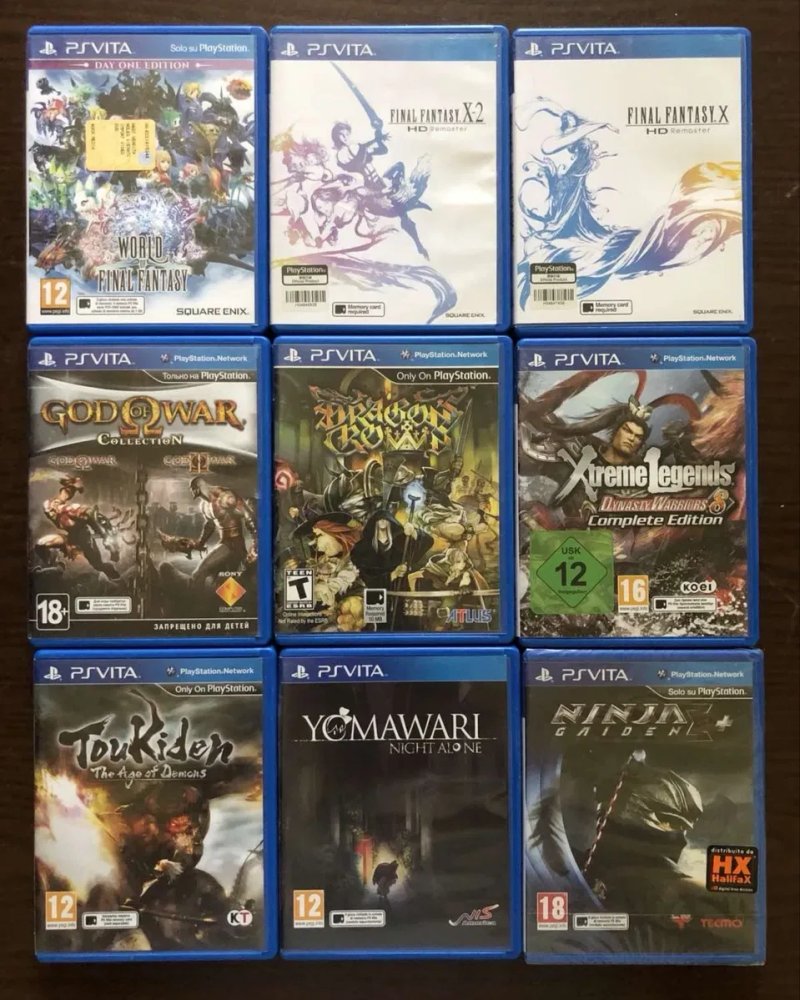 Sony PS Vita: Silent Hill, Resident Evil, Child of Light Batman Spider-man, Persona Gravity Rush Killzone Need for Speed Mortal Kombat Ninja Gaiden — фото 2