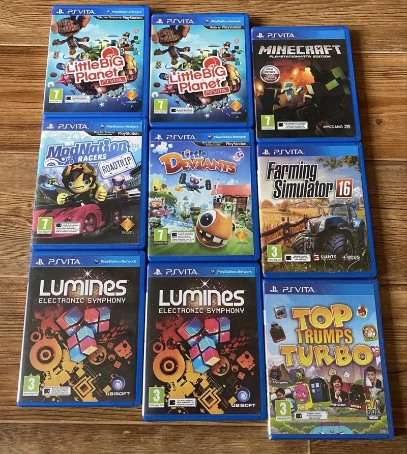 Sony PS Vita: Сорванец, Minecraft, Lego, Rayman, Spider-Man, Spongebob — фото 4