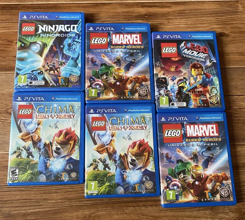 Sony PS Vita: Сорванец, Minecraft, Lego, Rayman, Spider-Man, Spongebob — фото 5
