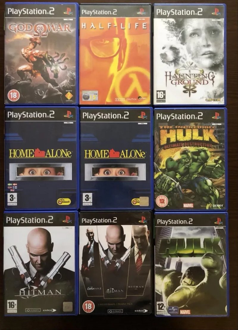 Sony PS2: NFS Underground, Punisher Hitman Half-Life Hulk GodZila God of War GTA Godfaher, God Hand Hunting Ground, Getway GranTurismo  Quake Grandia — фото 5