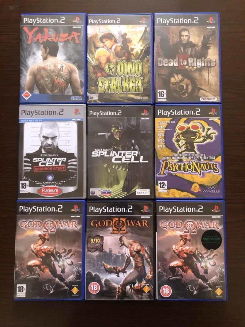 Sony PS2: Silent Hill, Haunting Ground, Suikoden Yakuza Mortal Kombat Killer7 God Hand Twisted Metal Black Crash Punisher God of War, Dune Godfather — фото 2