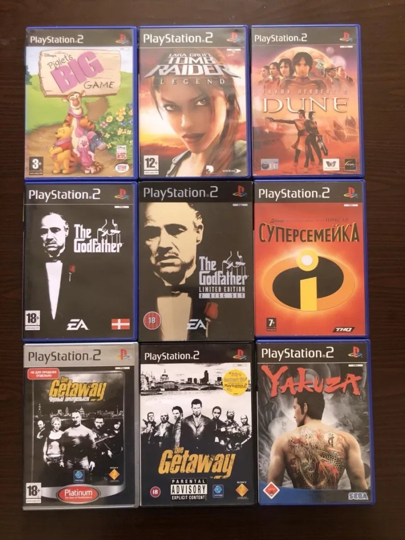 Sony PS2: Silent Hill, Haunting Ground, Suikoden Yakuza Mortal Kombat Killer7 God Hand Twisted Metal Black Crash Punisher God of War, Dune Godfather — фото 3
