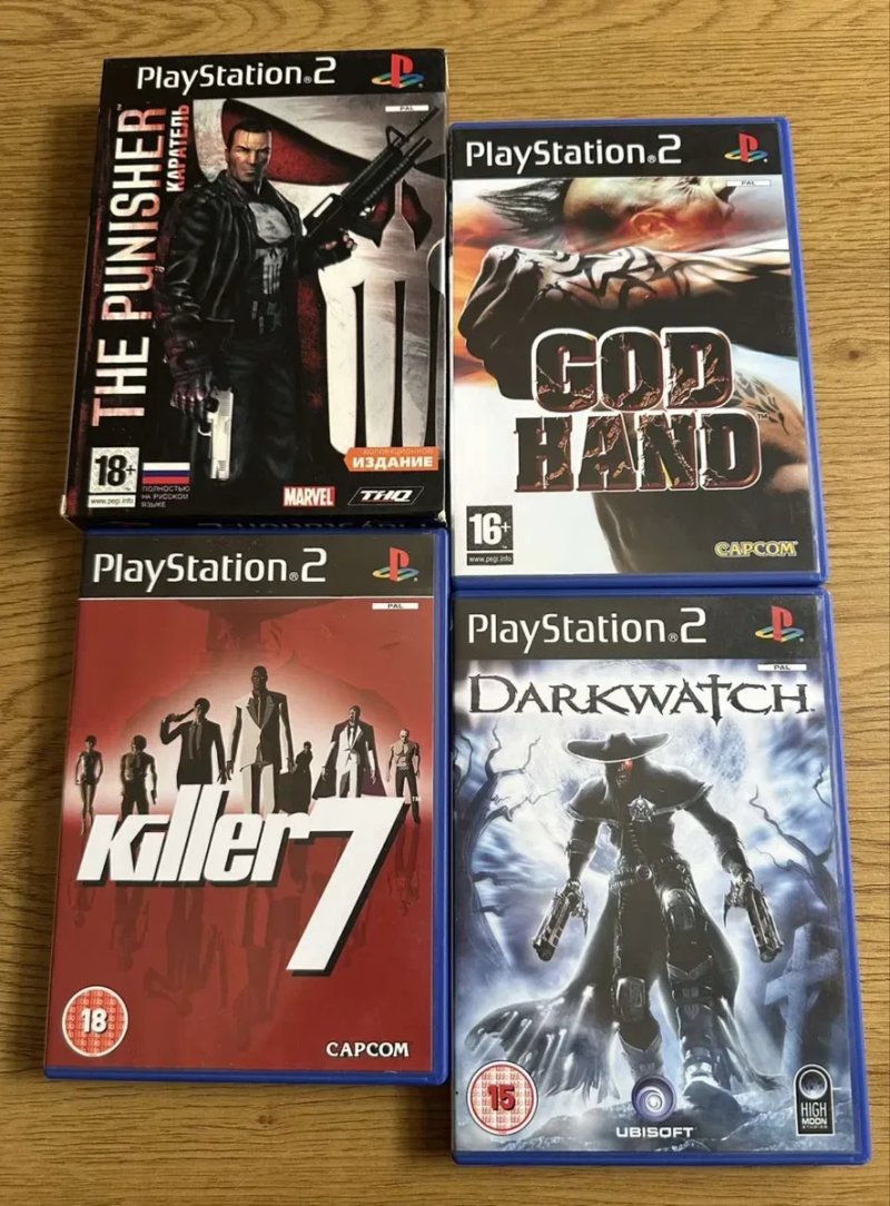 Sony PS2: Silent Hill, Resident Evil, Forbidden Siren, Prozect Zero, Haunting Ground Suikoden Punisher Каратель Darkwatch God Hand Gungrave — фото 3