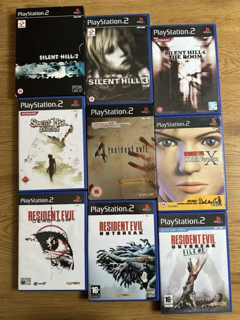 Sony PS2: Silent Hill, Resident Evil, Forbidden Siren, Prozect Zero, Haunting Ground Suikoden Punisher Каратель Darkwatch God Hand Gungrave — фото 2