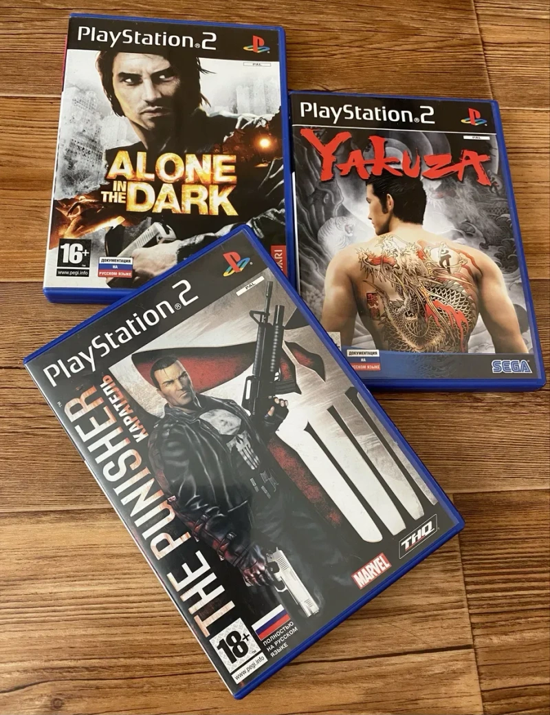 Sony PS2: Yakuza, Punisher Half-Life Quake Hod of War, Darkwatch. — фото 7