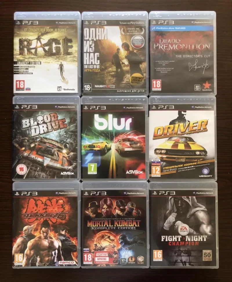 Sony PS3: Demons Souls, Dark Souls, God of War, Resident Evil Dead Space Метро Driver, Одни из Нас Blur Tekken Mortal Kombat Deadpool SpiderMan FarCry — фото 3