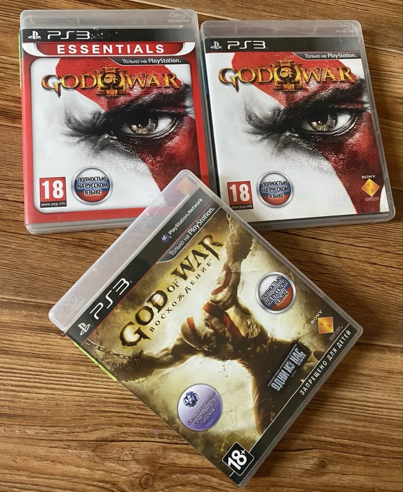 Sony PS3: FIFA 19, PES 2018, Mafia 2, God of War, Prototype, SKYRIM — фото 2
