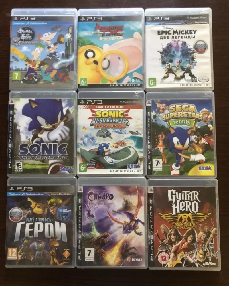 Sony PS3: Harry Potter, Dead Space LBP Книга Зелий Resident Evil Sonic Club Need for Speed, Devil May Cry, Tekken Спайро Tomb Raider RDR — фото 8
