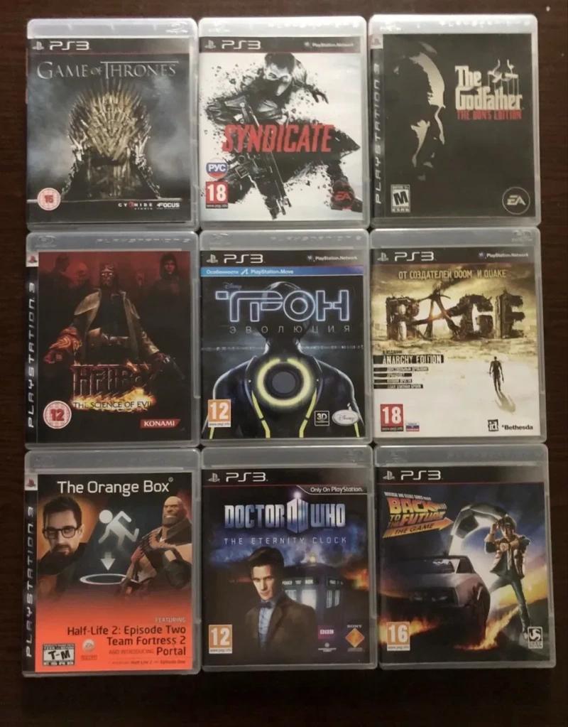 Sony PS3: Mafia 2 рос., X-Men Origins Wolverine Гарри Поттер Rage Neverdead Spider-Man Captain America Hellboy Killzone The Godfather Resident Evil — фото 2