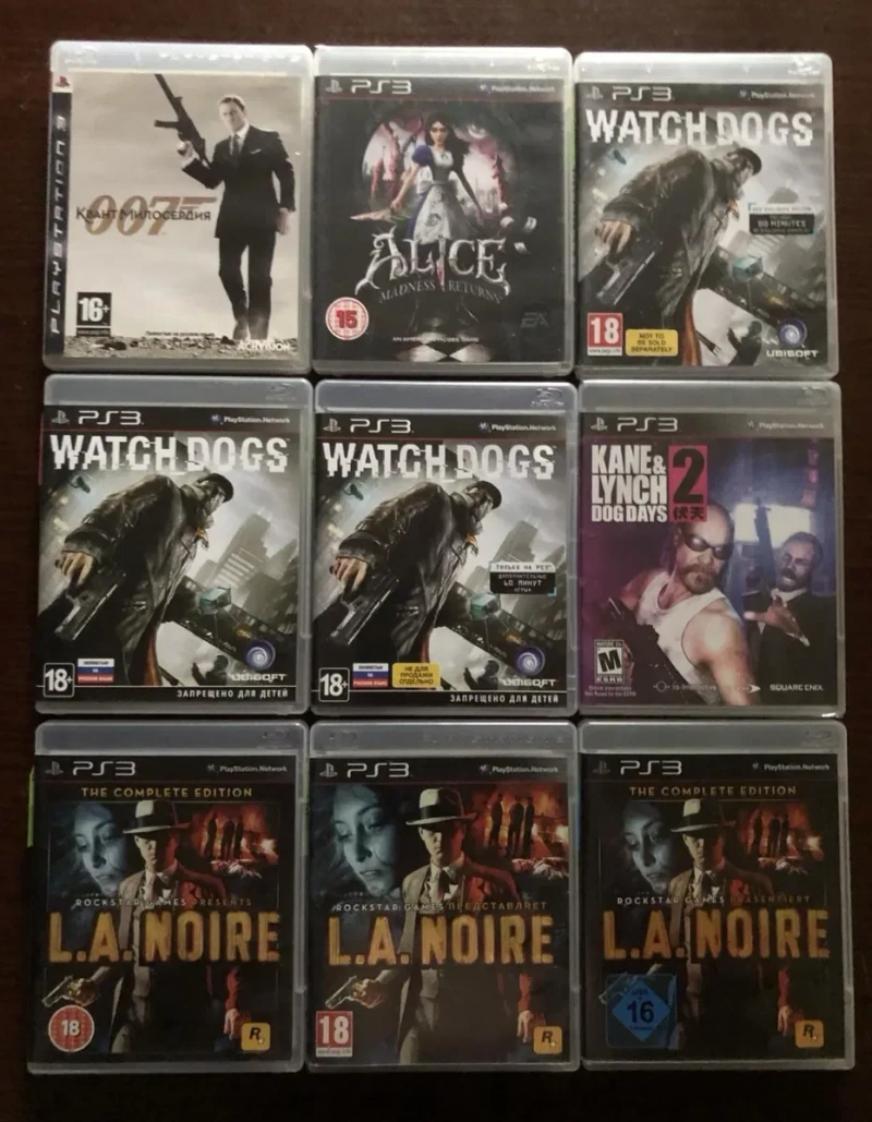 Sony PS3: Mafia 2 рос., X-Men Origins Wolverine Гарри Поттер Rage Neverdead Spider-Man Captain America Hellboy Killzone The Godfather Resident Evil — фото 3