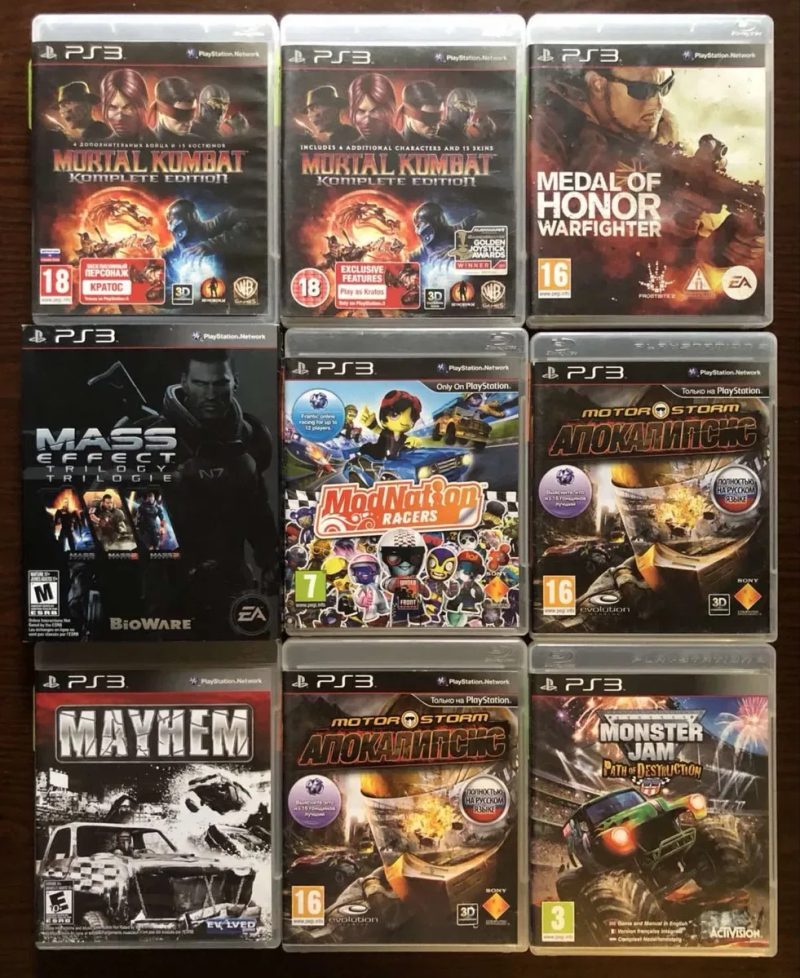 Sony PS3: Mafia 2 (російська), Max Payne 3, Mortal Kombat Komplete Edition, Метро Луч Надежды, Minecraft Ninja Gaiden, Need for Speed Carbon, NBA Jam — фото 2