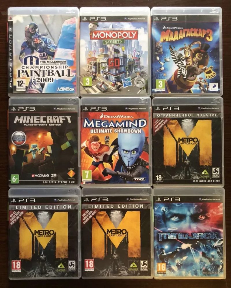 Sony PS3: Mafia 2 (російська), Max Payne 3, Mortal Kombat Komplete Edition, Метро Луч Надежды, Minecraft Ninja Gaiden, Need for Speed Carbon, NBA Jam — фото 4