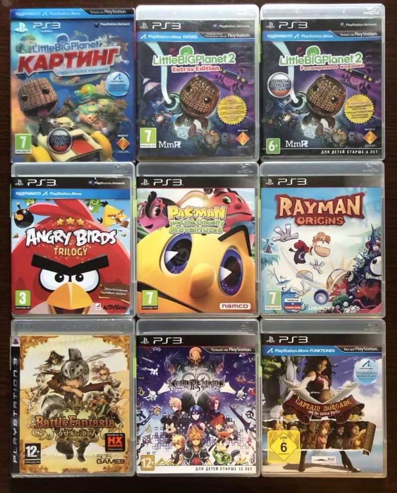 Sony PS3: Wolfenstein Call of Duty Moderne Warfare 2 (російський), Saboteur, Rayman Dead Space, Rage Fallout Driver Сан-Франциско, FIFA 2019, Blur — фото 4