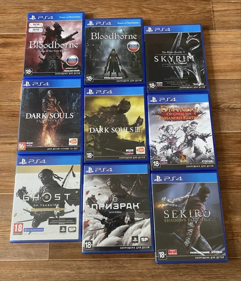 Sony PS4: Assassin’s Creed, Divinity Original Sin, Witcher, Dark Souls — фото 2
