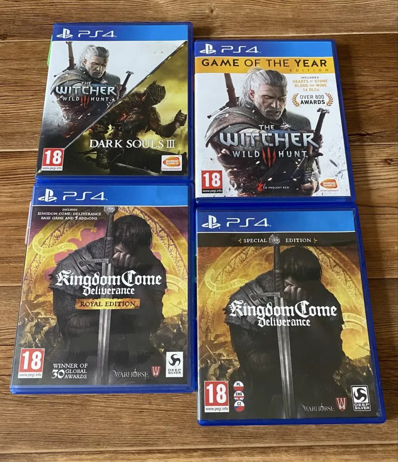 Sony PS4: Assassin’s Creed, Divinity Original Sin, Witcher, Dark Souls — фото 3