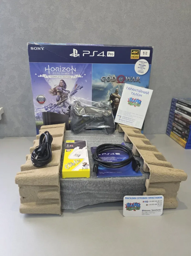 Sony Ps4 Cuh7208B Pro 3 Ревізія Playstation Ps 1024GB HDD 1TB 12 Місяців Гарантія Магазин — фото 2
