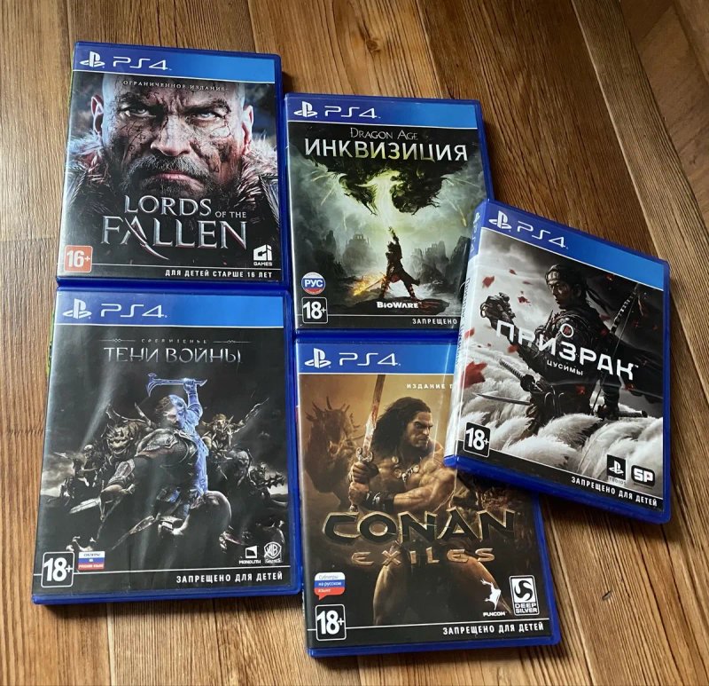 Sony PS4: Метро, Призрак Цусимы, Divinity Original Sin, Орден, Conan — фото 4