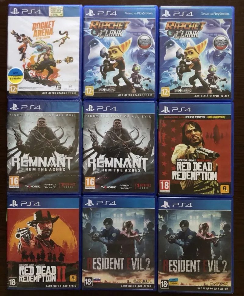Sony PS4: Prototype Одни из Нас Nioh Remnant, Red Dead Redamption, Орден 1886, Resident Evil, Persona 5, PES 2021, Призрак Цусимы, Outlast Trinity — фото 3