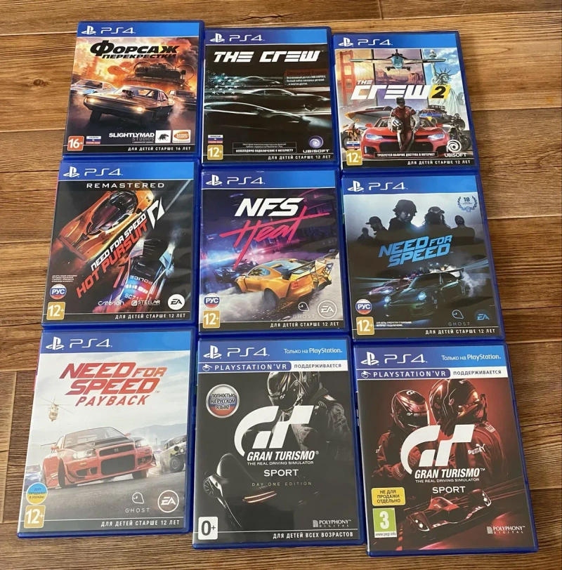Sony PS4: UFC 4, Need for Speed, Gran Turismo, Mortal Kombat, Tekken — фото 3