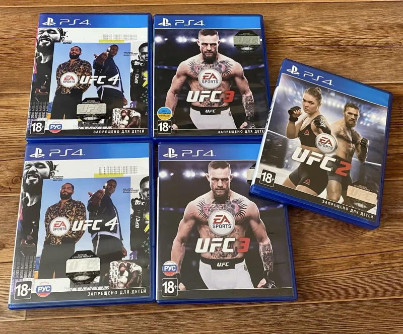 Sony PS4: UFC 4, Need for Speed, Gran Turismo, Mortal Kombat, Tekken — фото 4