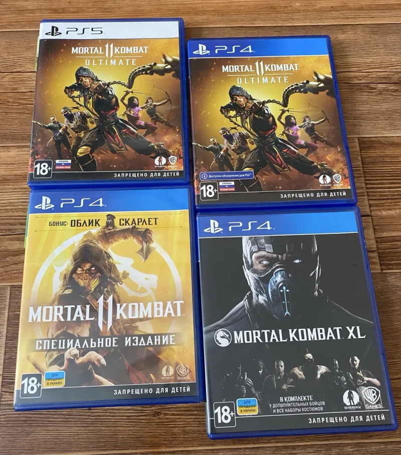 Sony PS4: UFC 4, Need for Speed, Gran Turismo, Mortal Kombat, Tekken — фото 5