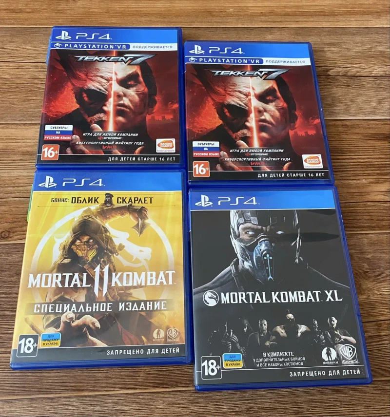 Sony PS4: UFC 4, Need for Speed, Gran Turismo, Mortal Kombat, Tekken — фото 6
