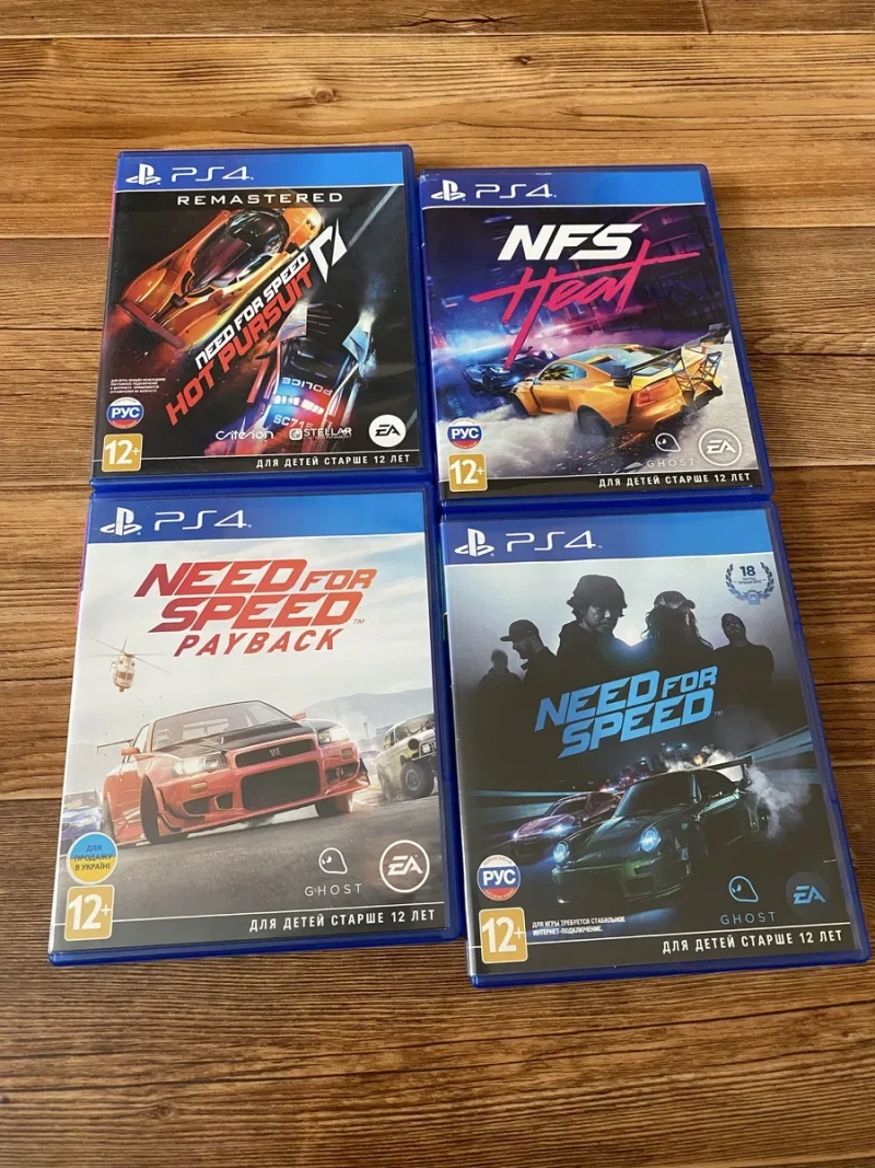 Sony PS4: UFC 4, Need for Speed, Gran Turismo, Mortal Kombat, Tekken — фото 7