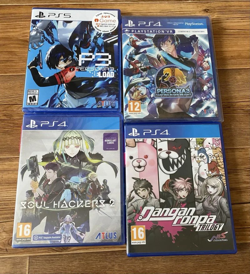 Sony PS4: Yakuza, Gravity Rush, Persona, Journey, Street of Rage. — фото 4