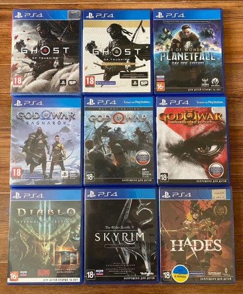 Sony PS4: Знание Сила, Hellblade, A Way Out, FarCry, It Takes Two