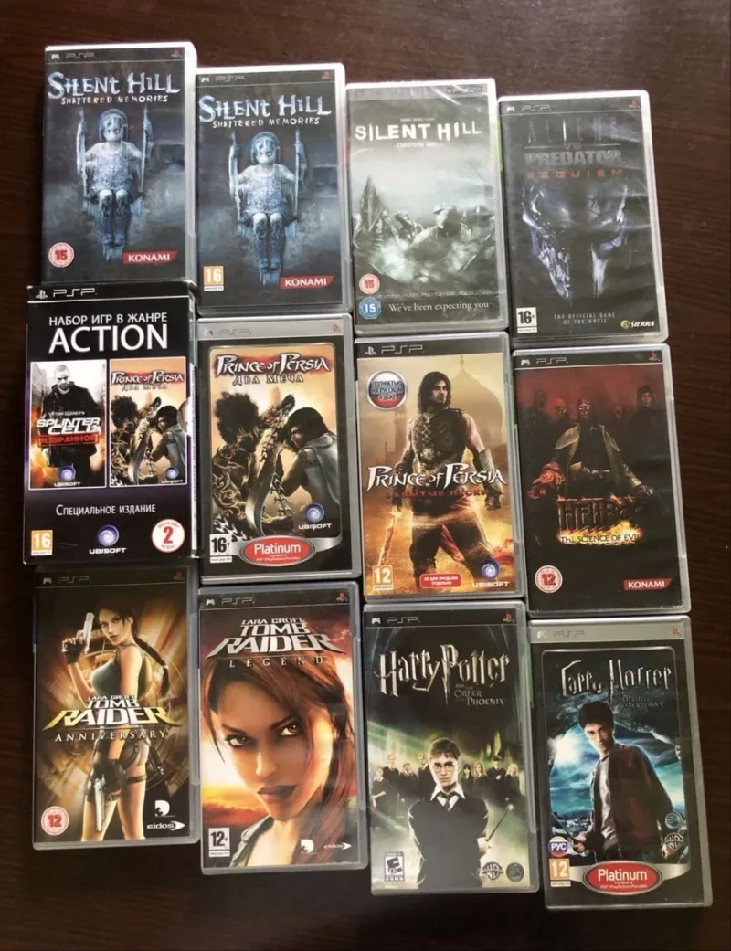 Sony PSP: Buzz Сокровища Нации Need for Speed Эрагон Metal Gear Solid God of War Призрак Спарты, Silent Hill Harry Potter, GTA Spider-Man Крэш — фото 8