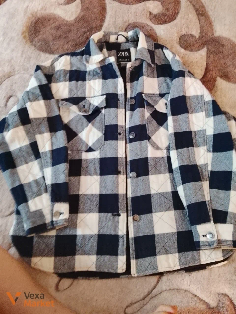 Сорочка ZARA в клітинку