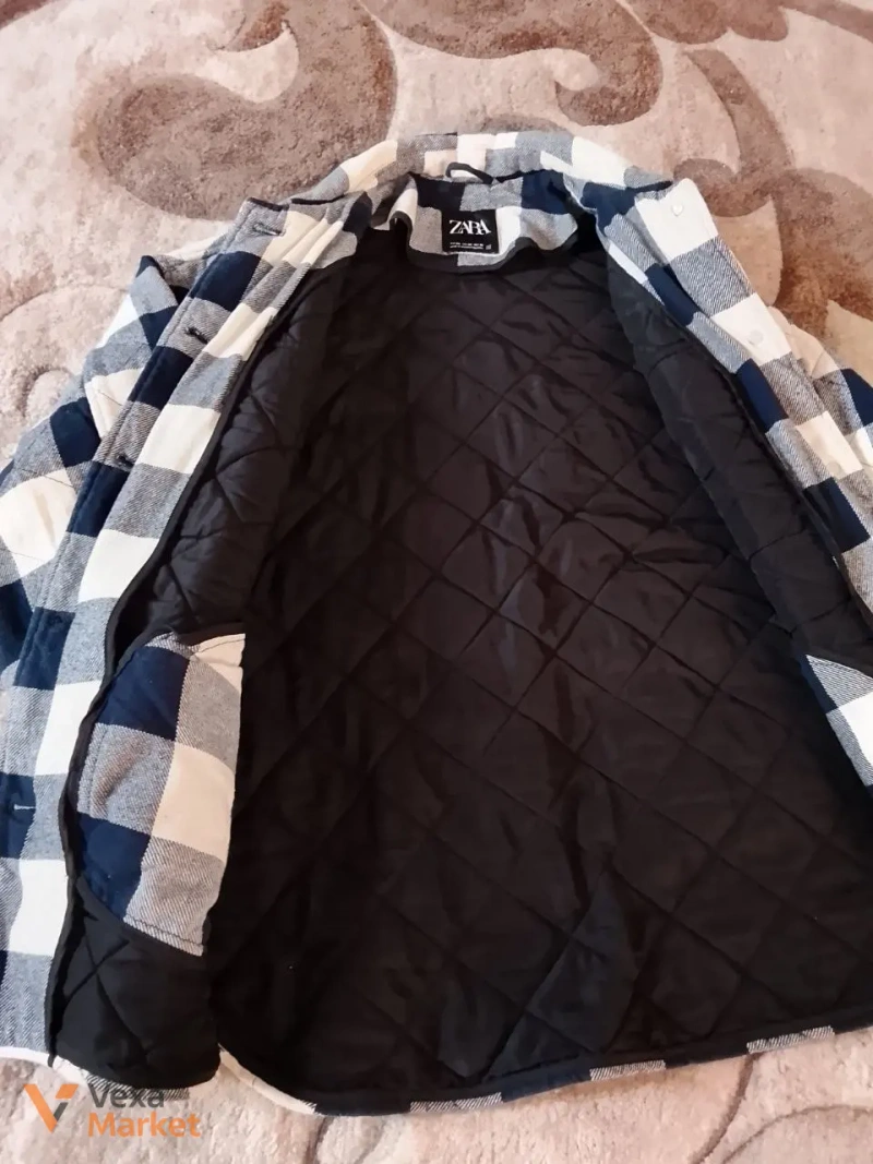 Сорочка ZARA в клітинку — фото 2